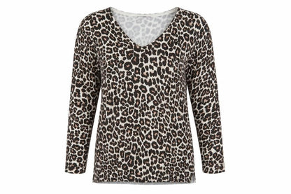 Debenhams Women's Animal Print Pullover Jumper, Size 12