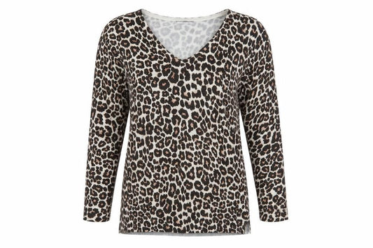 Debenhams Women's Animal Print Pullover Jumper, Size 12