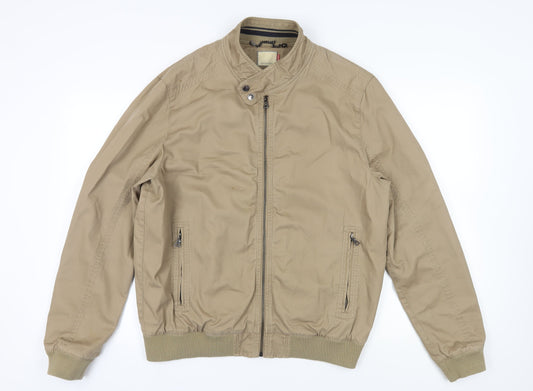 John Lewis Men’s Beige Bomber Jacket XL
