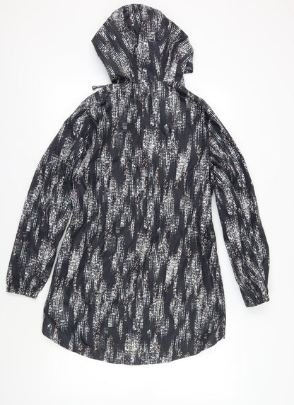Marks & Spencer Women's Black Rain Coat Jacket S