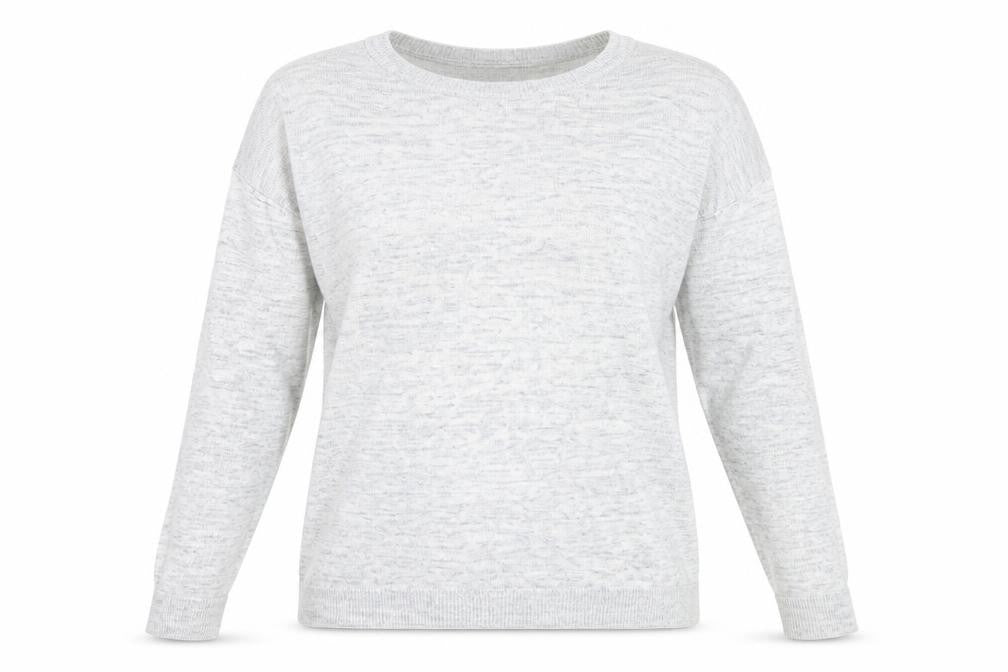 Next Women's Grey Wrap Jumper in Size 14