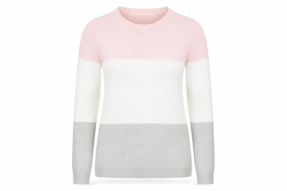 Bonprix Women's Pink XS Pullover Jumper