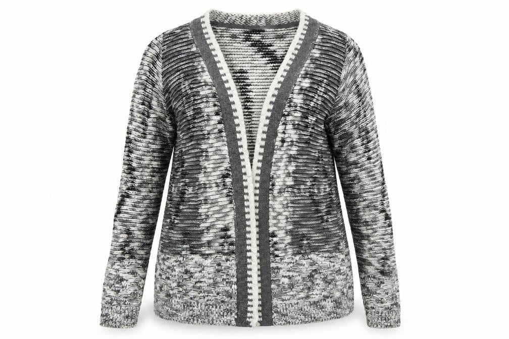 BHS Women's Black Cardigan, Size 10, Chunky Knit