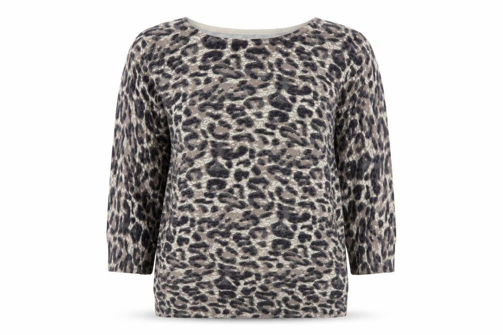 Bonmarché Women's Multicoloured Animal Print Top M