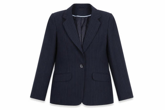 BHS Women's Black Pinstripe Blazer Size 10
