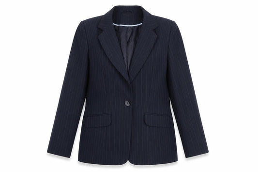 BHS Women's Black Pinstripe Blazer Size 10