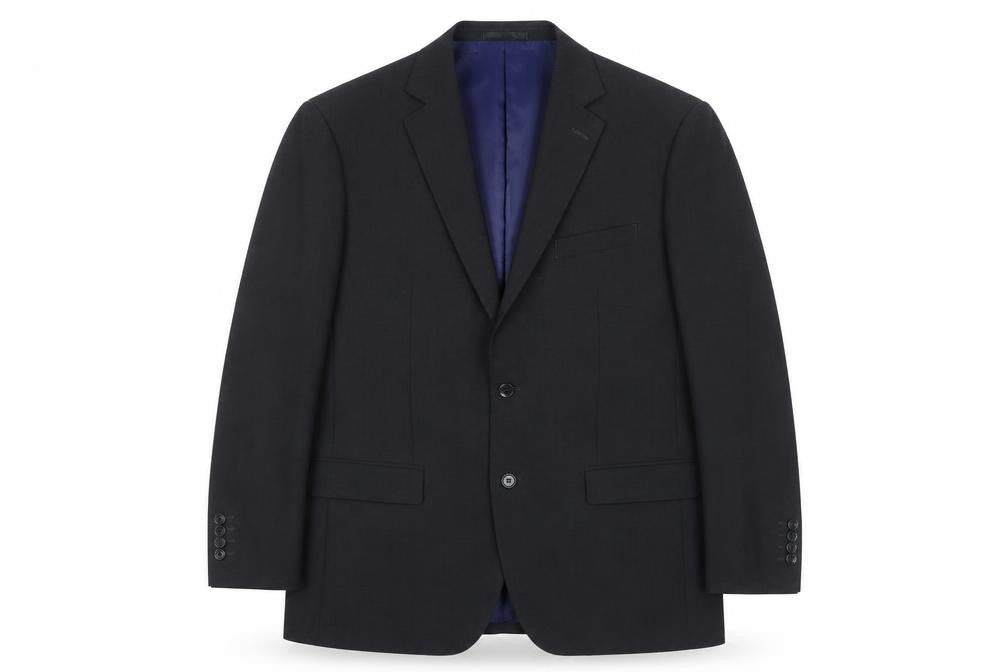 Greenwoods Men's Black Suit Jacket 46 Regular Fit