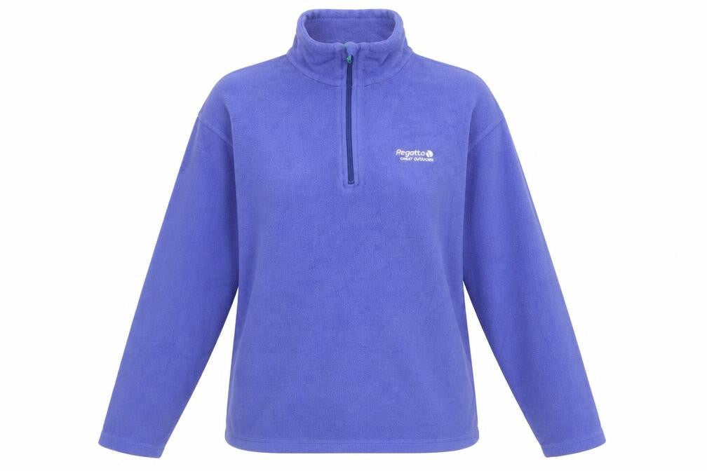Regatta Purple Unisex Pullover Fleece Sweatshirt UK 10