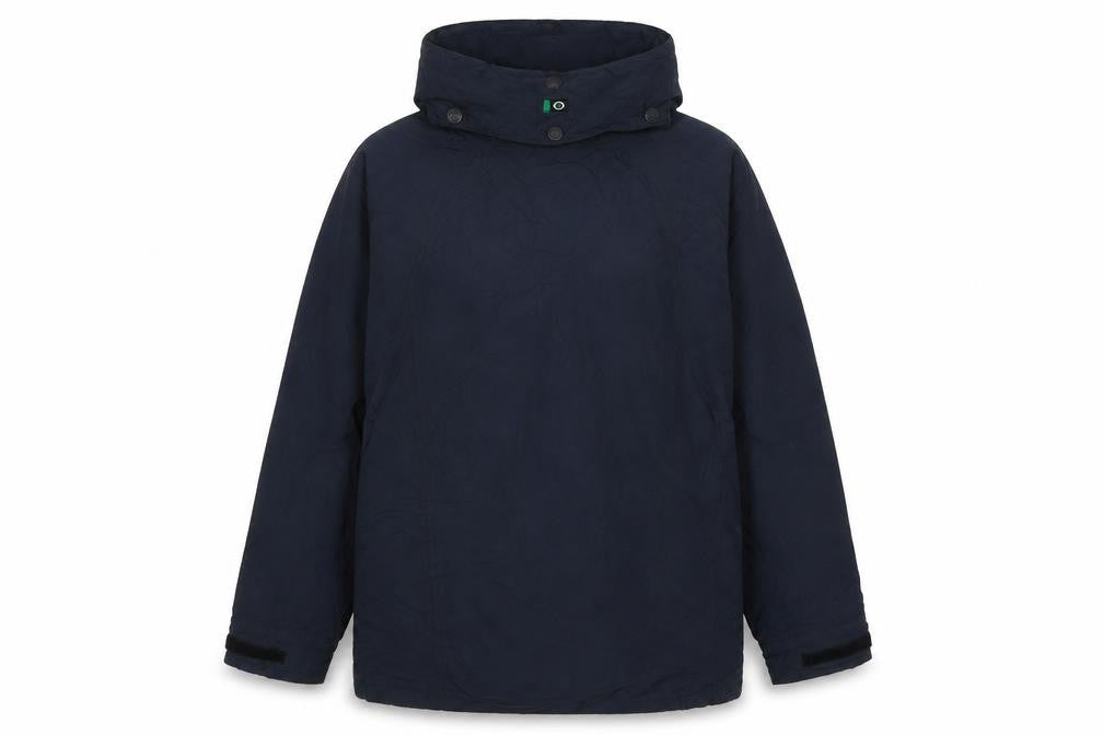Outdoor Scene Unisex Blue Parka Jacket S