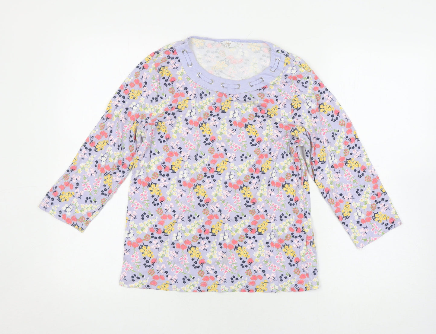 Cotton Traders Women's Multicoloured Floral Blouse Size 14