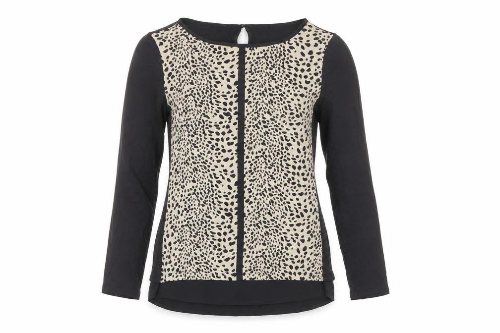 Oasis Women's Multicoloured Animal Print Blouse Size S