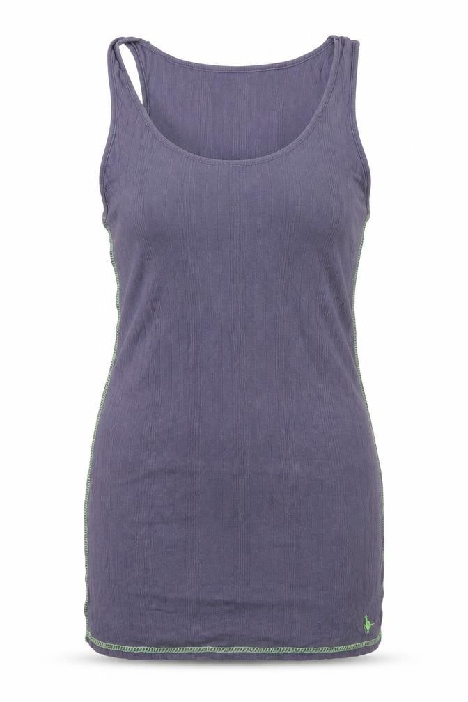 Jack Wills Women's Purple Tank - Size 10, 100% Cotton