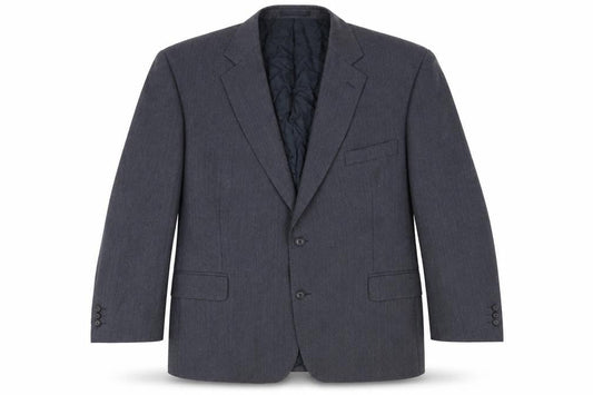 Magee Men's Grey Blazer, Size 46, Regular Fit