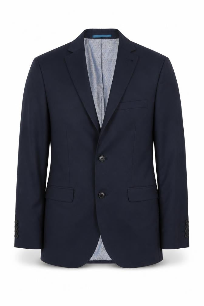 Next Men's Blue Single-Breasted Blazer, Size 36R