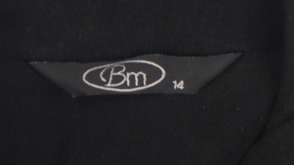 BM Women's Black Size 14 Full Zip Jacket
