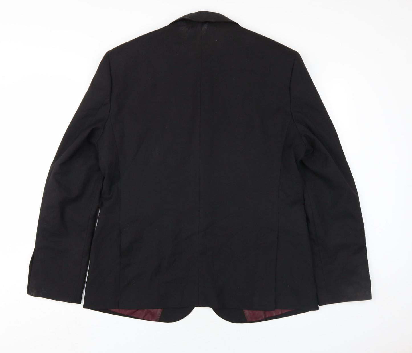 Marks and Spencer Men's Black Blazer Size 44R Regular Fit