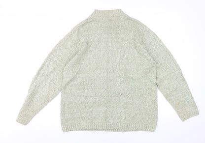 Jumper - Women's Ivory Cable-Knit Jumper, Size M, 100% Cotton