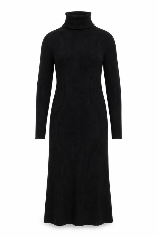 Brave Soul Women's Black Long Knit Dress XS