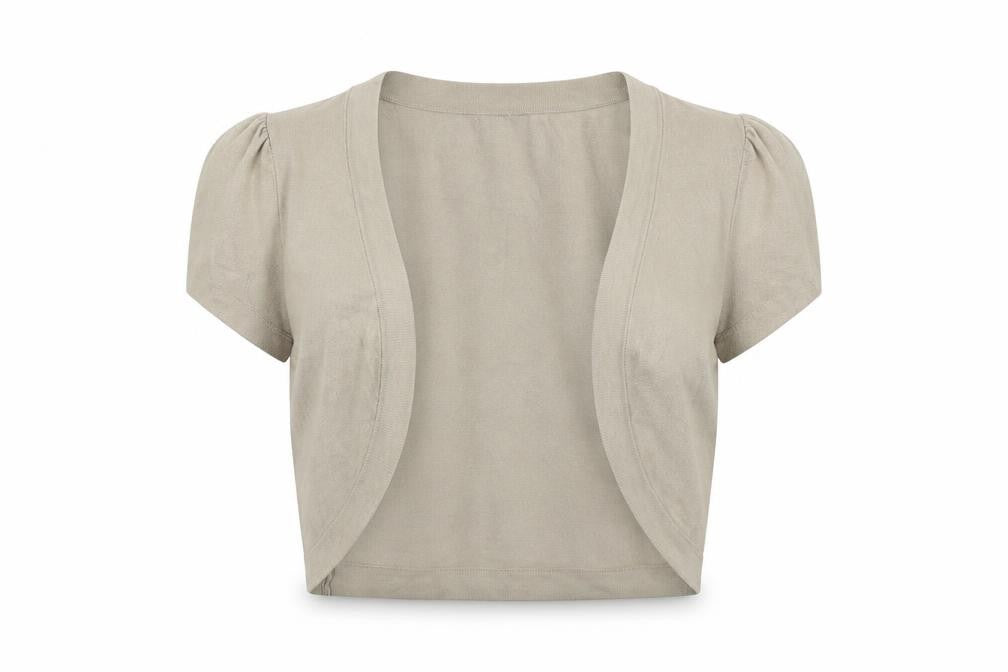 Fenn Wright Manson Women's Beige Shrug Size 10