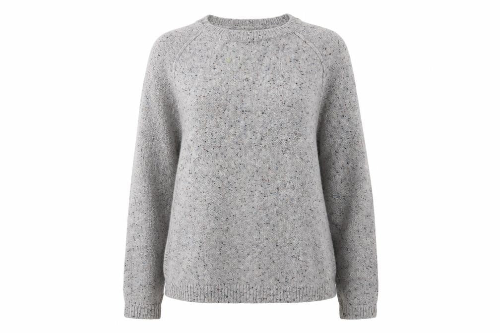 Humanoid Women's XS Grey Wool Cashmere Blend Pullover
