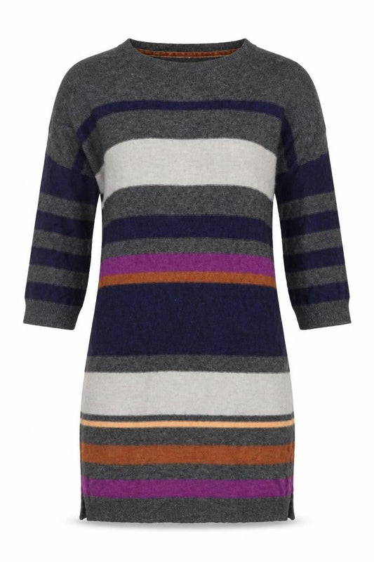 White Stuff Women's Multicoloured Size 10 Tunic Jumper