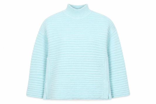 Marks & Spencer Women’s Blue Mock Neck Jumper L