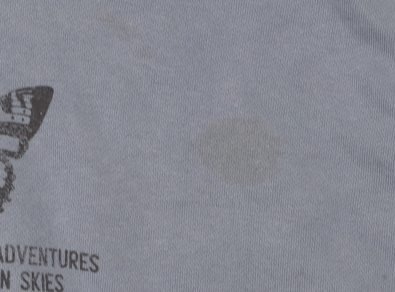 Pull&Bear Teens Blue Hoodie Pullover 2XS Graphic Print