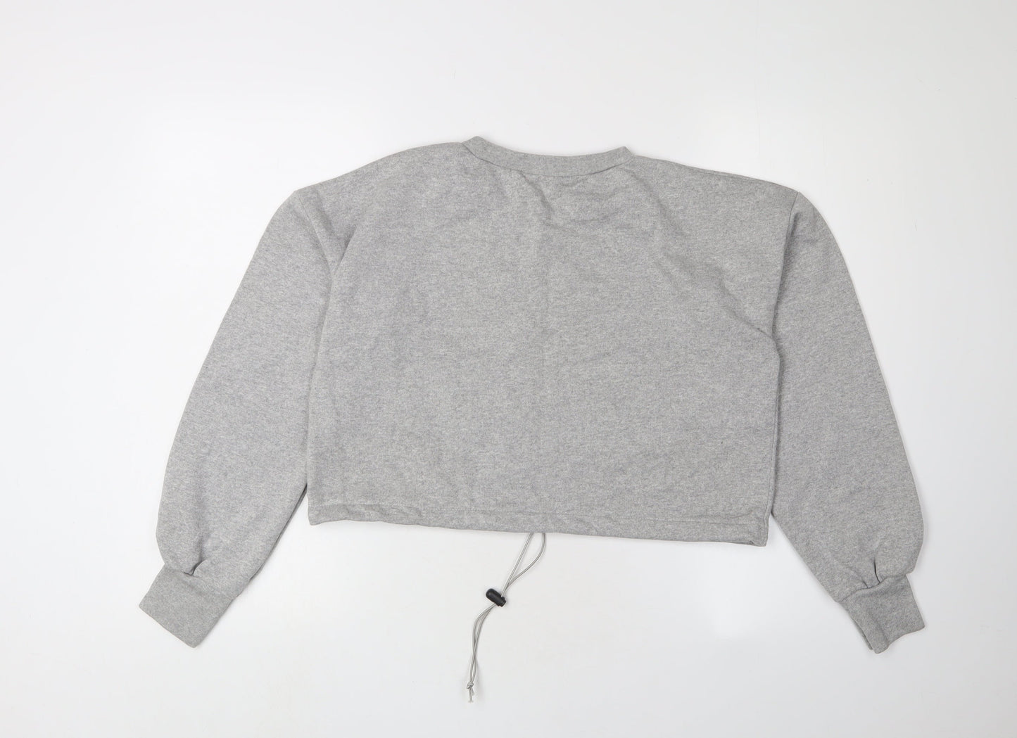 PrettyLittleThing Women's Grey Pullover Sweatshirt Size 8