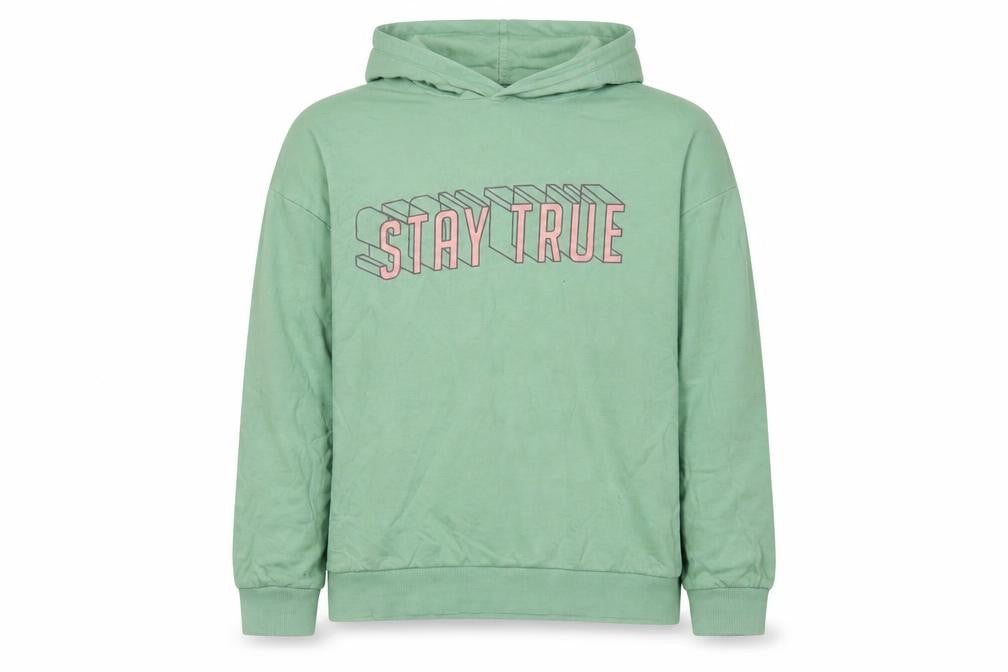 Marks & Spencer Girls Green Pullover Hoodie 14-15 Years