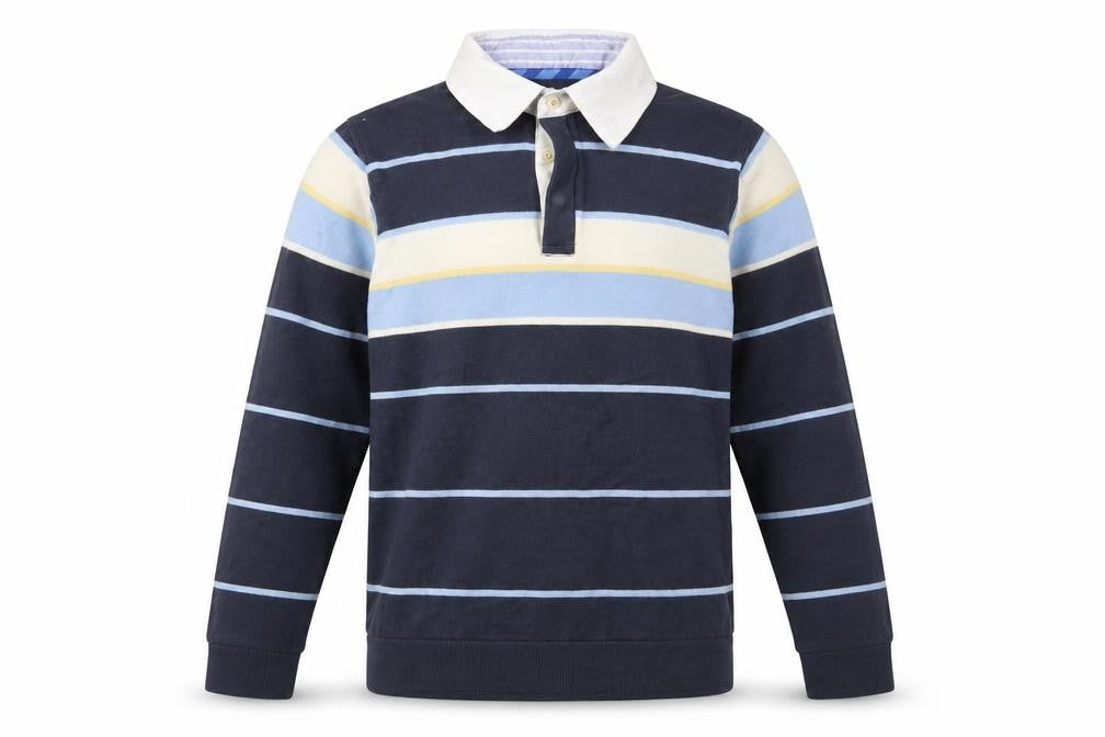 Marks & Spencer Men's Stripe Collared Pullover - S
