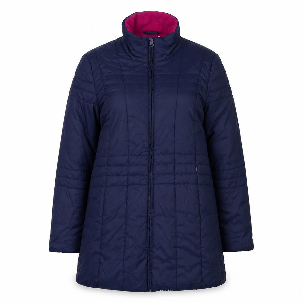 Damart Women's Blue Puffer Jacket, Size 10/12