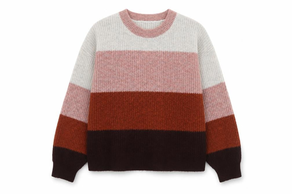 New Look Womens Multicoloured Striped Jumper M