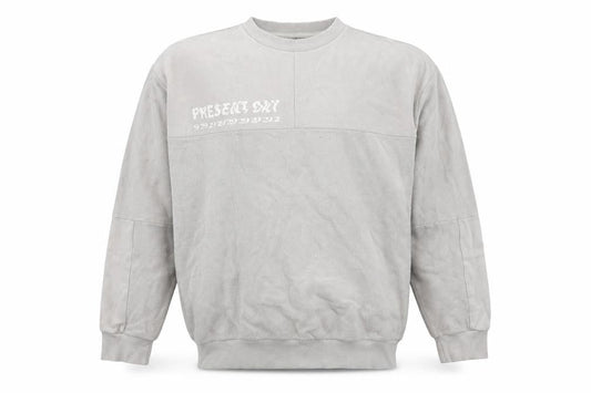 Topman Men's Grey Crew Neck Sweatshirt XS