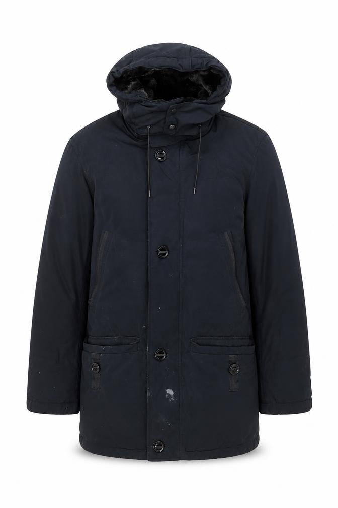 Marks & Spencer Men's Black Medium Overcoat Jacket