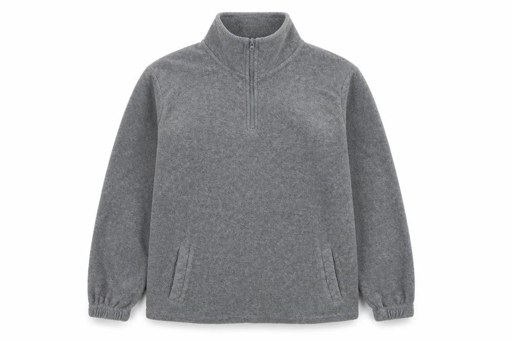 RMSPORTS Grey Fleece Pullover Sweatshirt Size 12