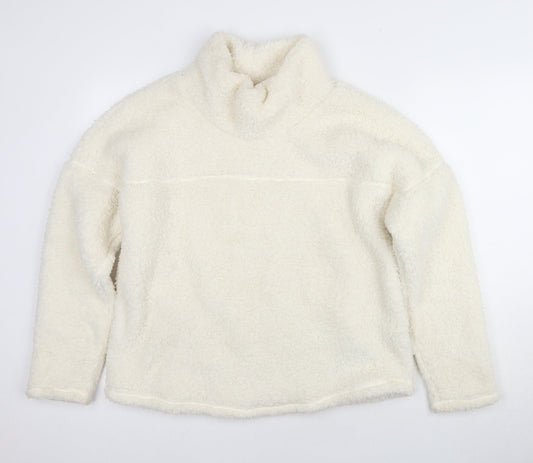 Marks and Spencer Ivory High Neck Women's Size 14 Top