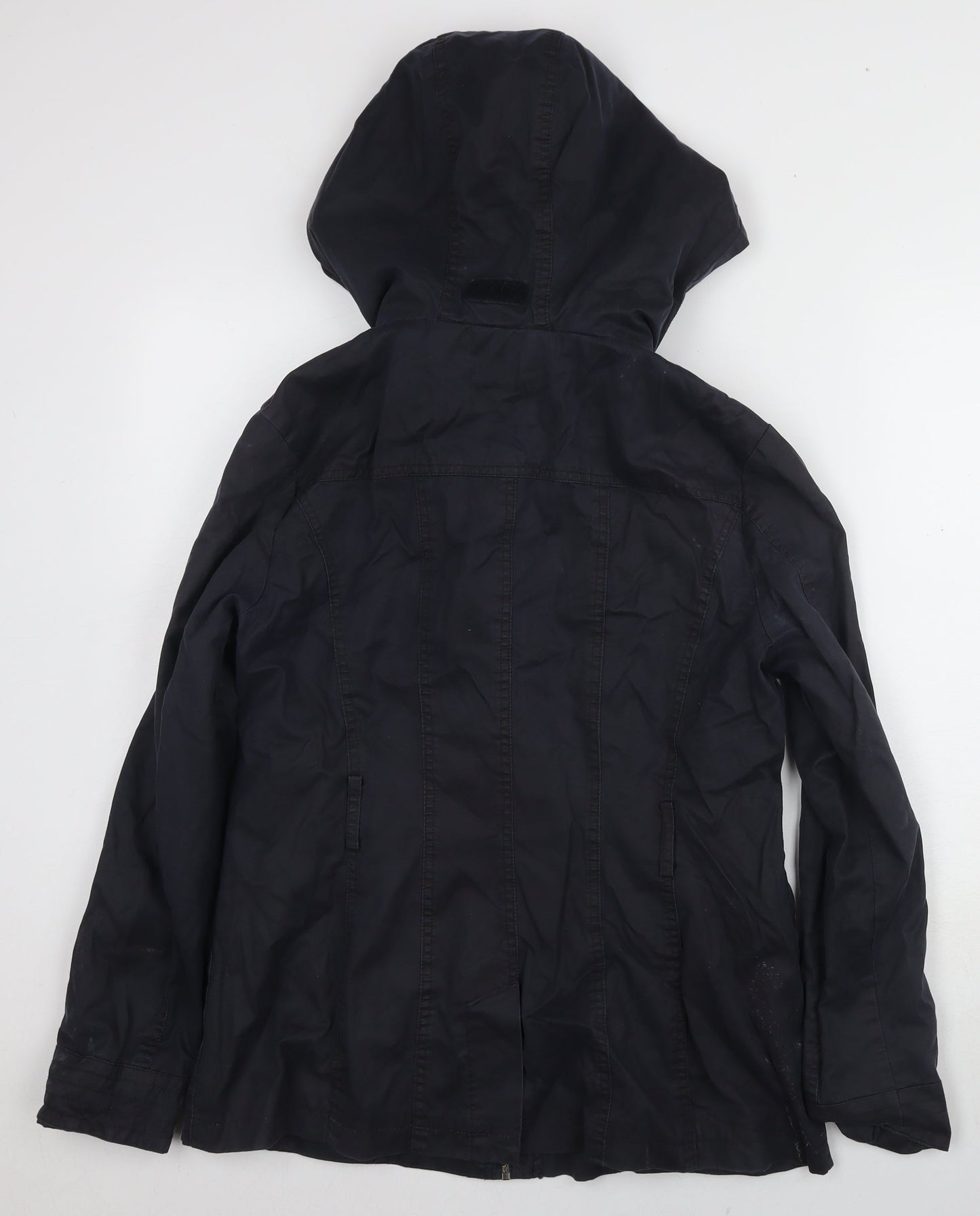 Marks and Spencer Women's Black Parka Jacket Size 12