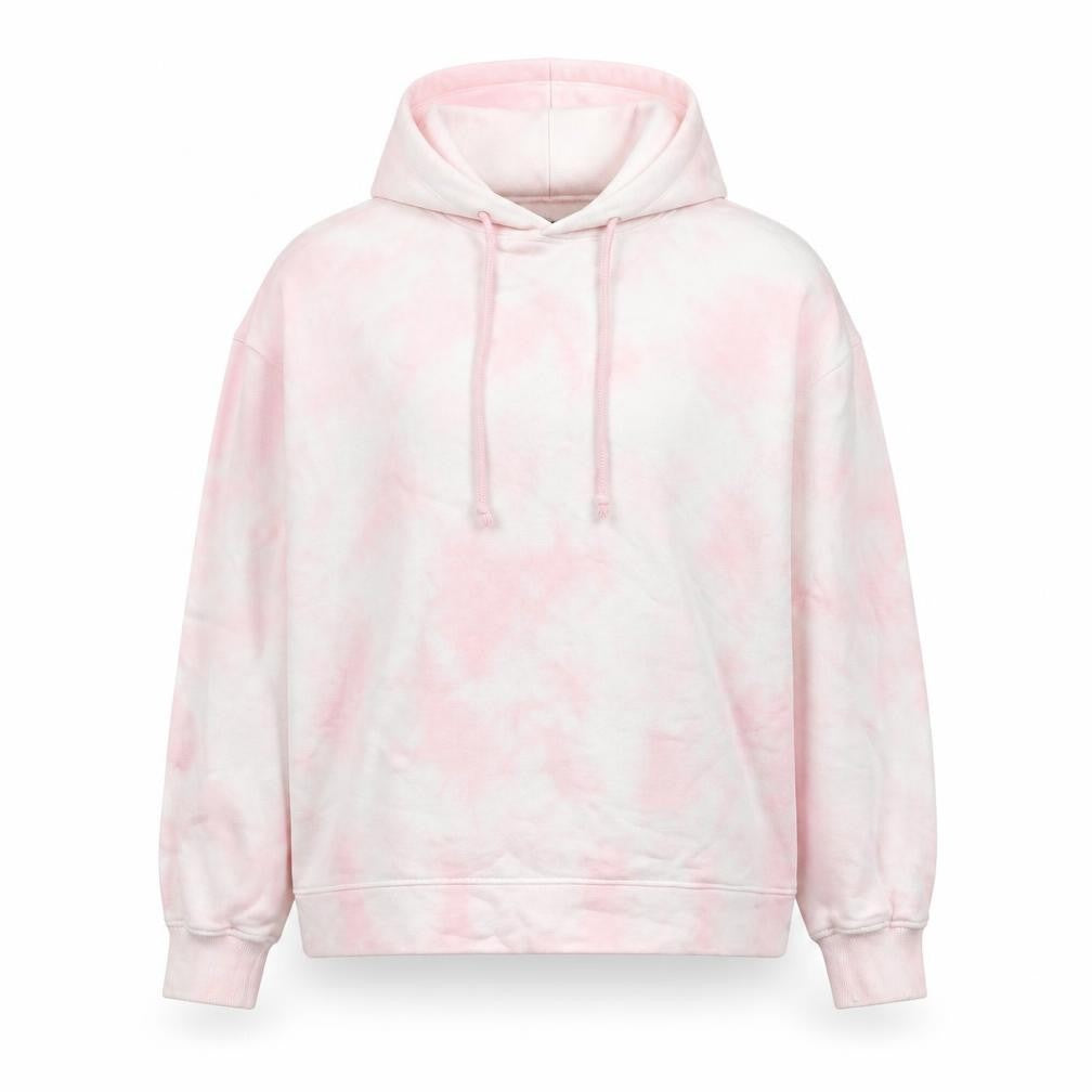 PrettyLittleThing Women's Pink Tie-Dye Pullover Hoodie Size 12