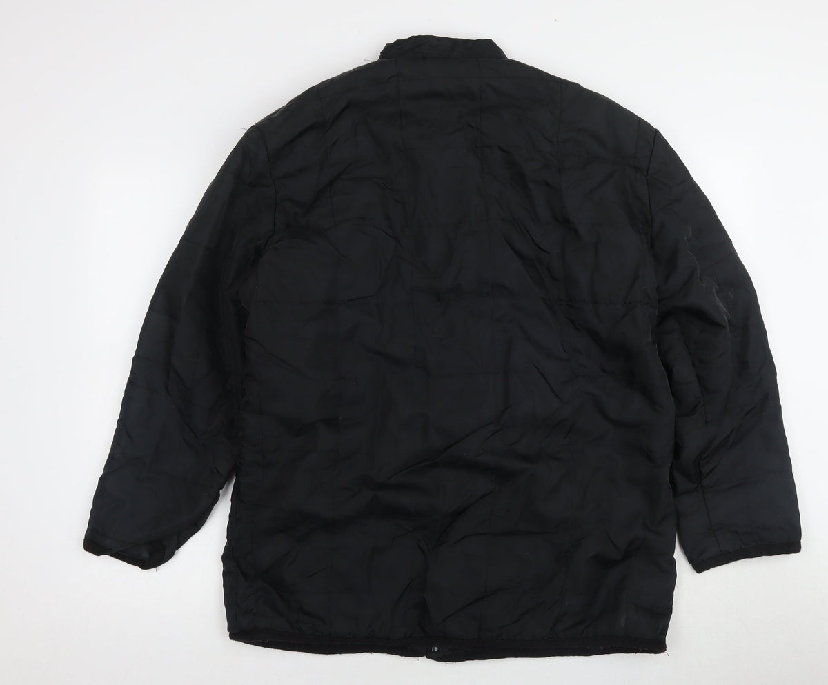 Zabaione Women's Black Quilted Jacket XL Lightweight