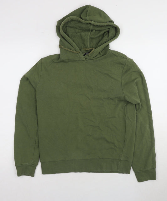 Marks and Spencer Green Unisex Hoodie, Size 8