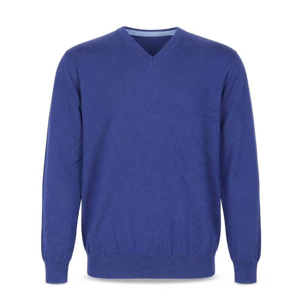 Blazer Men's Blue Pullover Jumper, Size S, Merino Wool