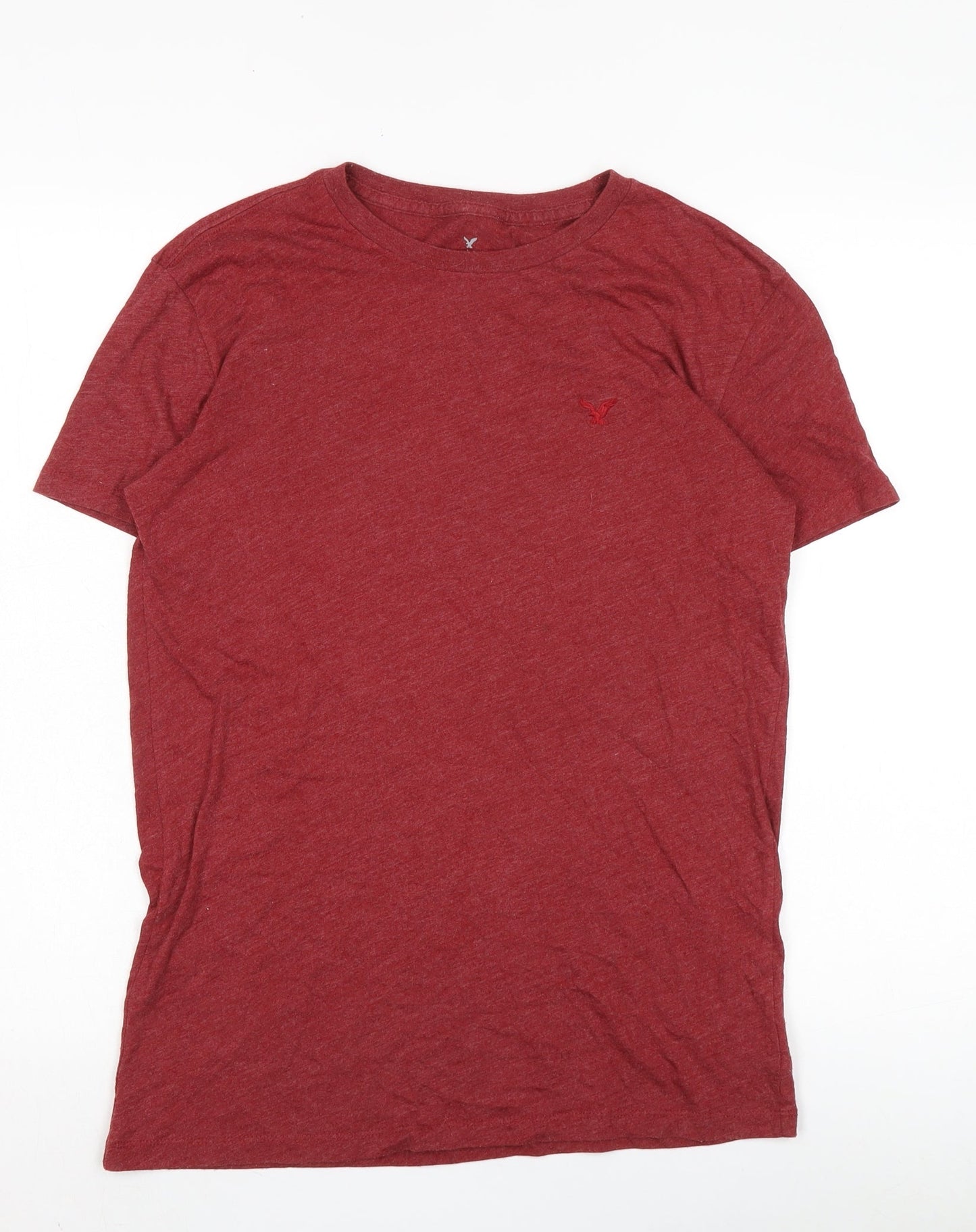 American Eagle Men's Red XS Classic Crew Neck T-Shirt