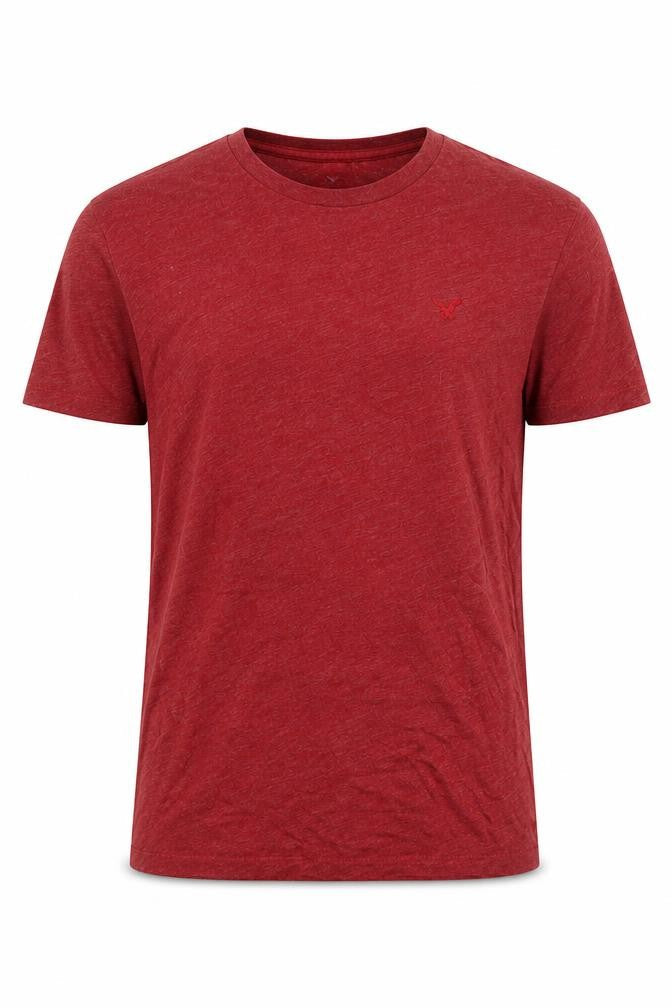 American Eagle Men's Red XS Classic Crew Neck T-Shirt