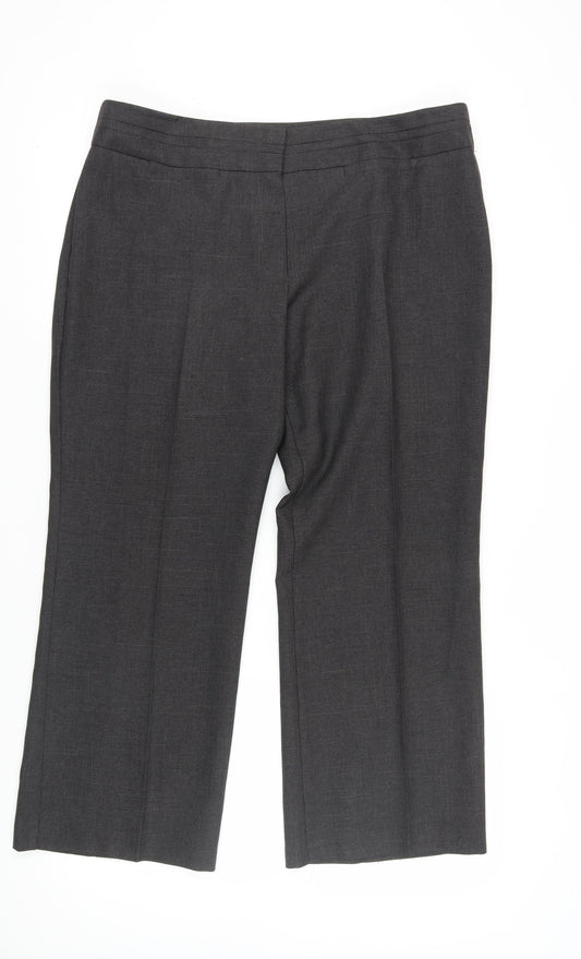 Marks and Spencer Women's Grey Dress Pants Size 18
