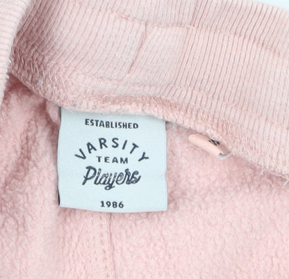 Varsity Womens Team Pink Jogger Trousers S
