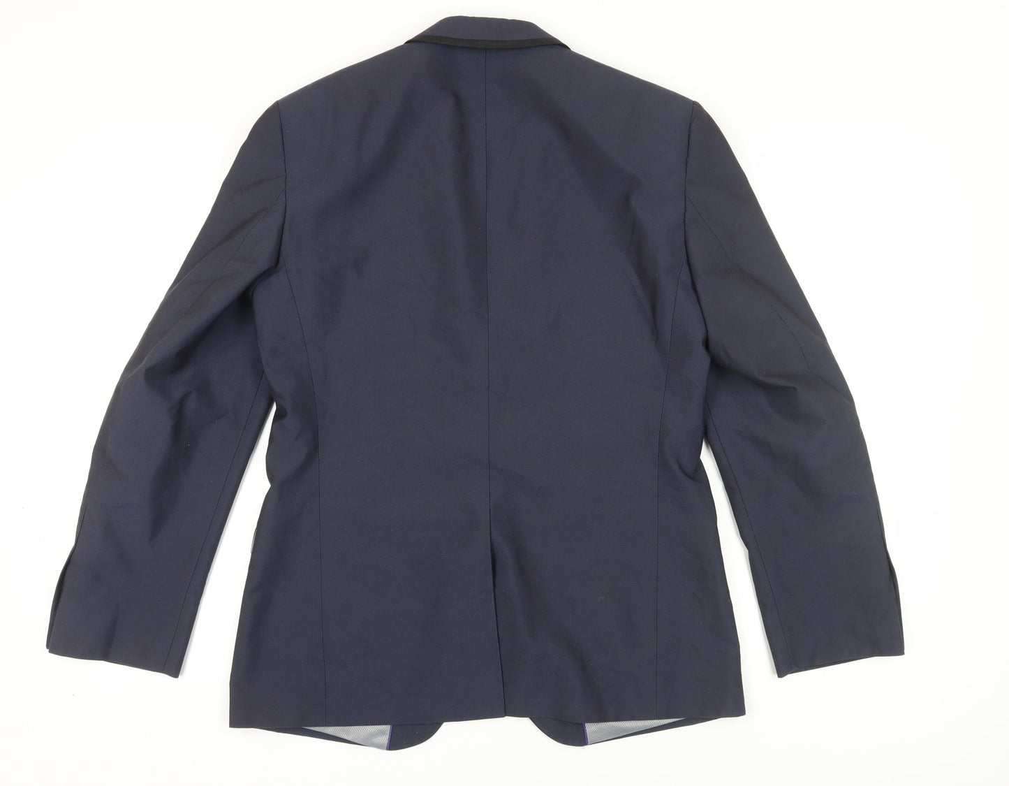 Burton Men's Blue Slim Fit Blazer, Size 40R