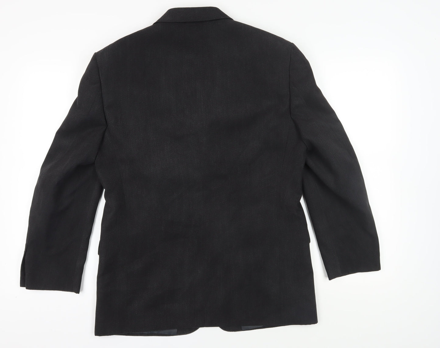 Marks and Spencer Men’s Black Blazer, Size 38S, Regular Fit