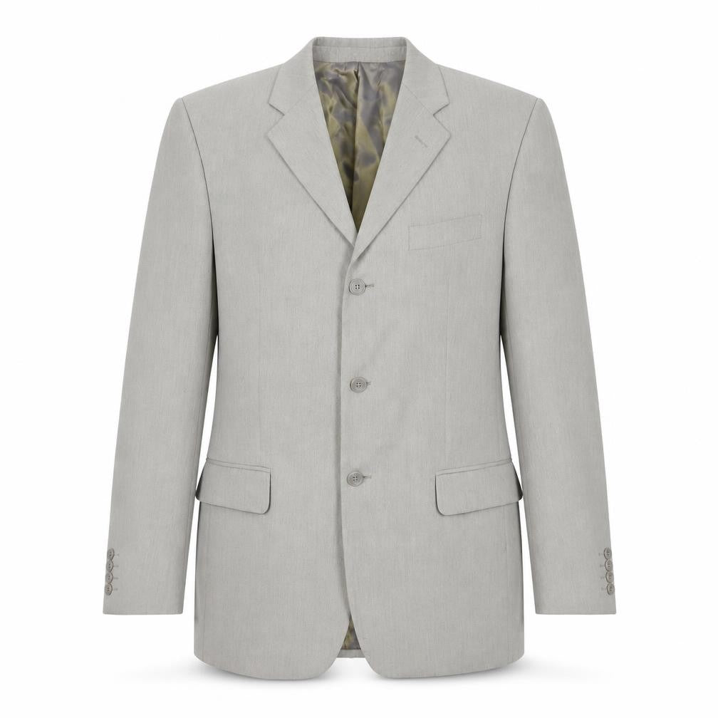 BHS Men's Beige Blazer, Size M, 40L Chest, Long