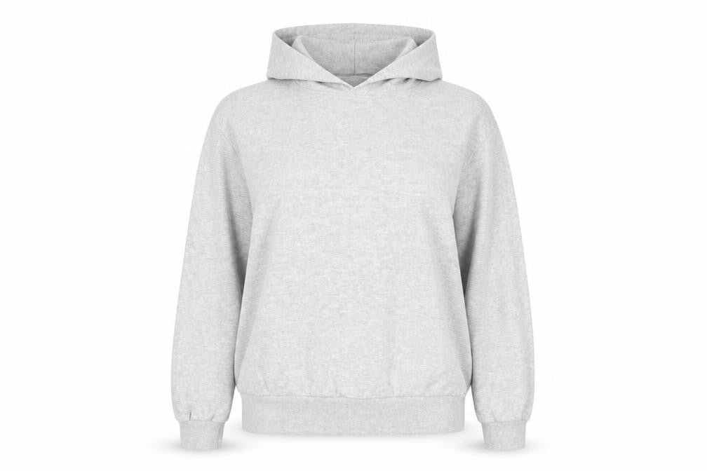 H&M Women's Grey Pullover Hoodie Size 12