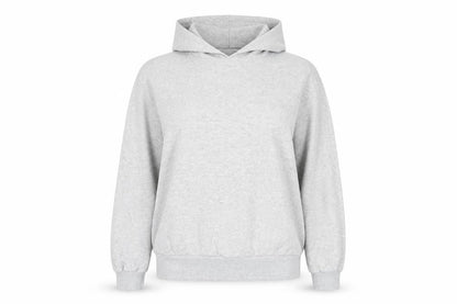 H&M Women's Grey Pullover Hoodie Size 12